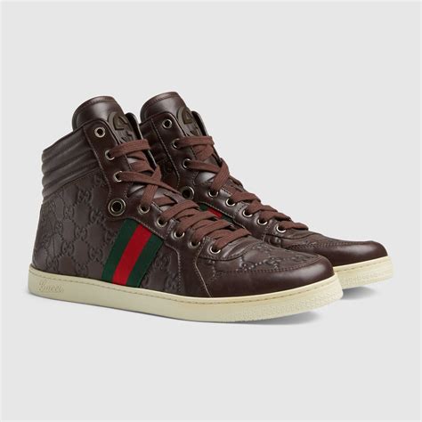 gucci high top shoes cheap|gucci high top sneakers men's.